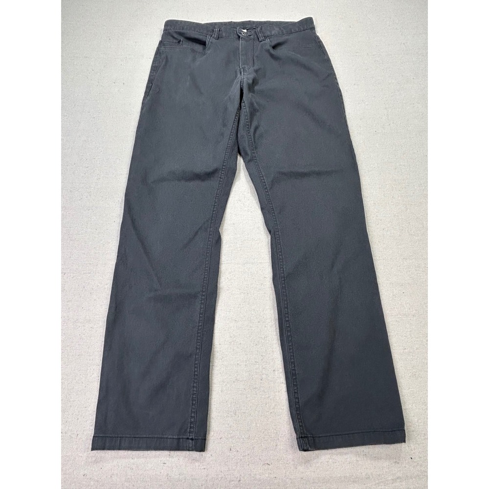 Vintage The North Face Mens 32 Gray Straight Stretch Cotton Pants Micro Cords